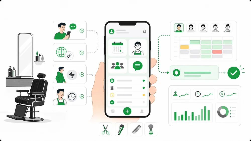 Aplikasi Barbershop: Fitur yang Dibutuhkan Owner