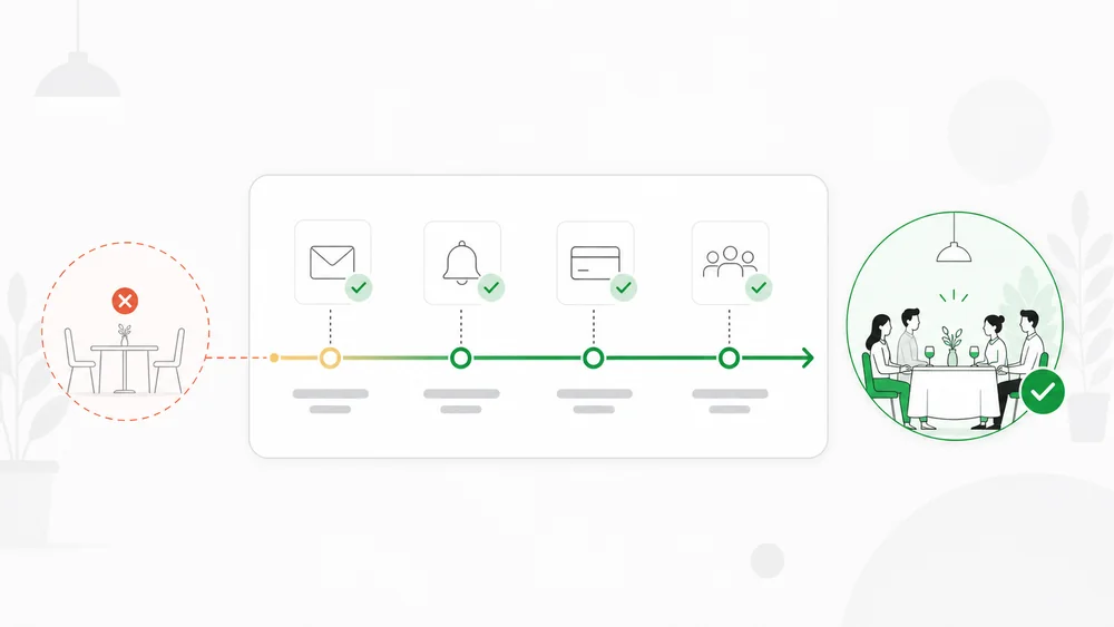 Cara Mengurangi No-Show pada Reservasi Restoran