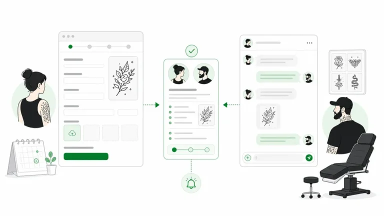 Booking Page vs WhatsApp untuk Tattoo Studio