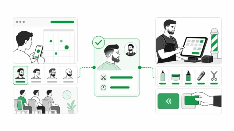 Barbershop Booking Software vs POS System