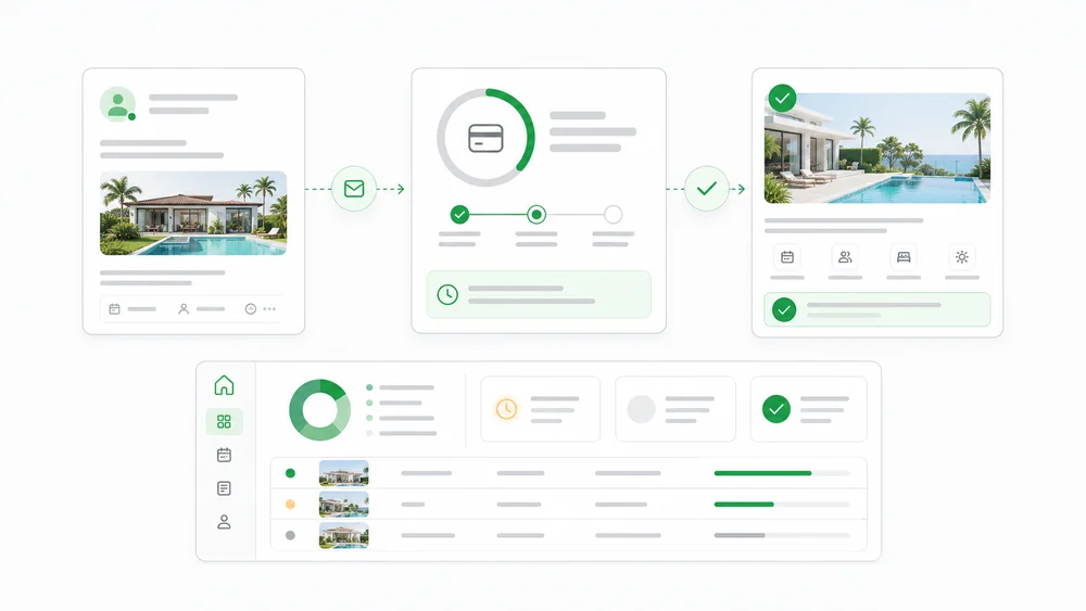 Cara Menerima dan Melacak Deposit Booking Villa
