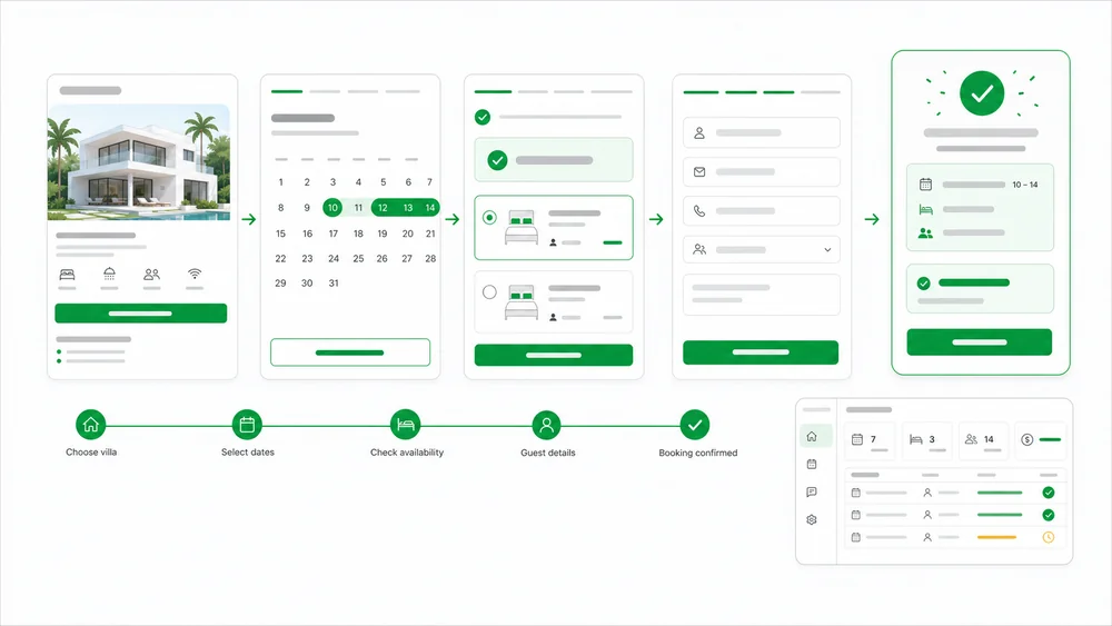Booking Engine untuk Villa: Cara Mendapatkan Direct Booking