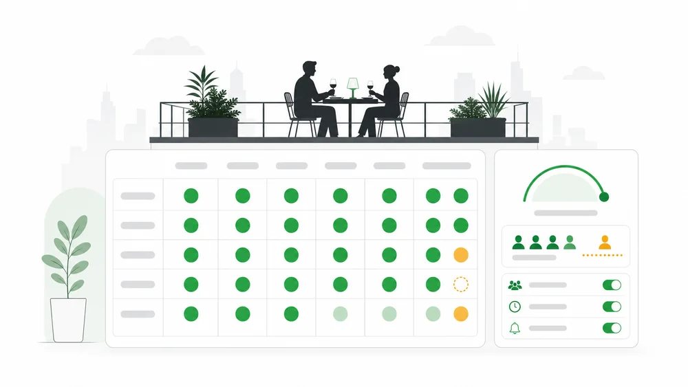Sistem Booking untuk Rooftop Restaurant Saat Peak Hour