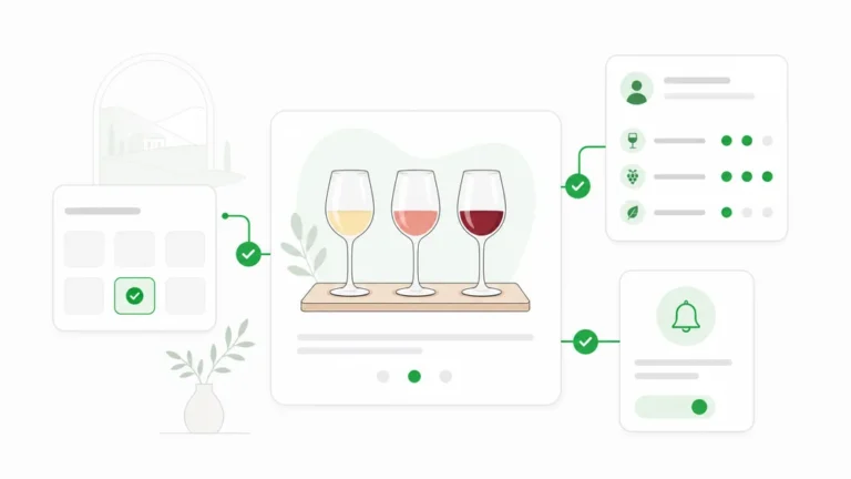 Wine Tasting Booking Software untuk Guest Experience yang Lebih Rapi