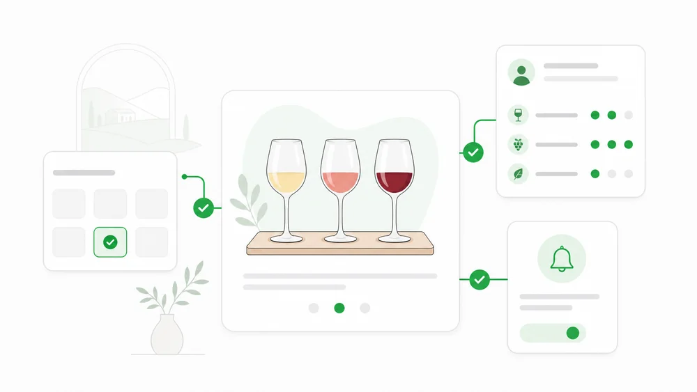 Wine Tasting Booking Software untuk Guest Experience yang Lebih Rapi