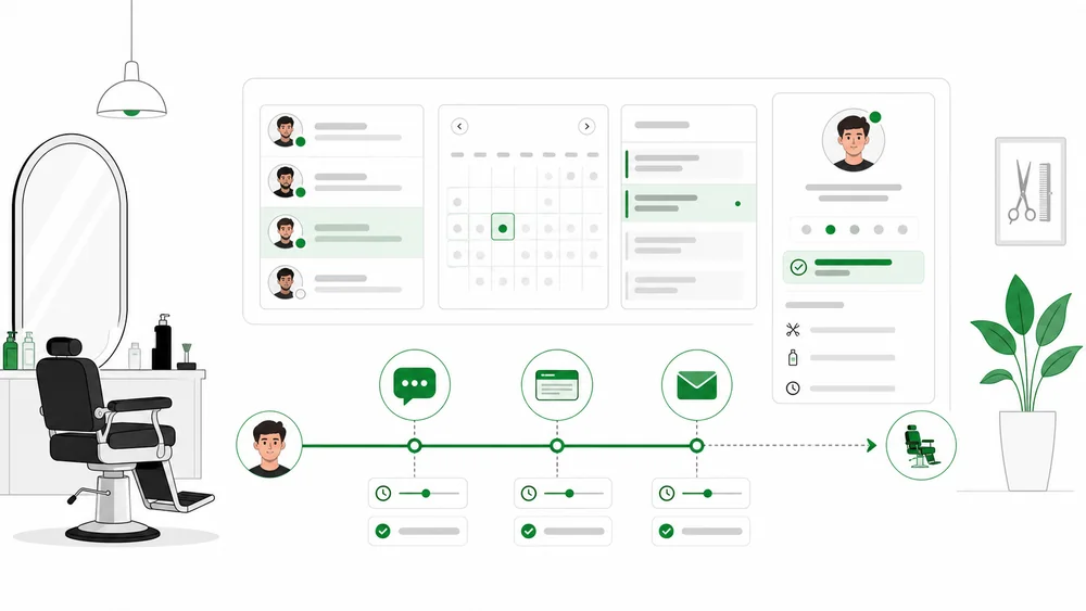 Appointment Reminder Barbershop: WhatsApp, SMS, atau Email?
