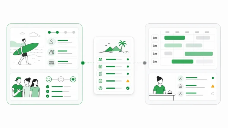 Surf Camp Booking Software vs Hotel PMS: Mana yang Lebih Cocok untuk Camp Kecil dan Menengah?