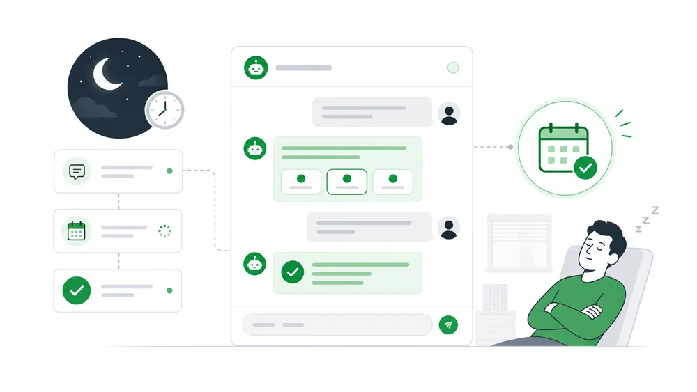 Cara AI Booking Chat Membantu Tangkap Lead Setelah Jam Kerja